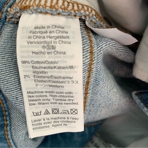 Madewell Petite Wide-Leg Crop Jeans in Delancey Wash size 37P NWT - Picture 9 of 9